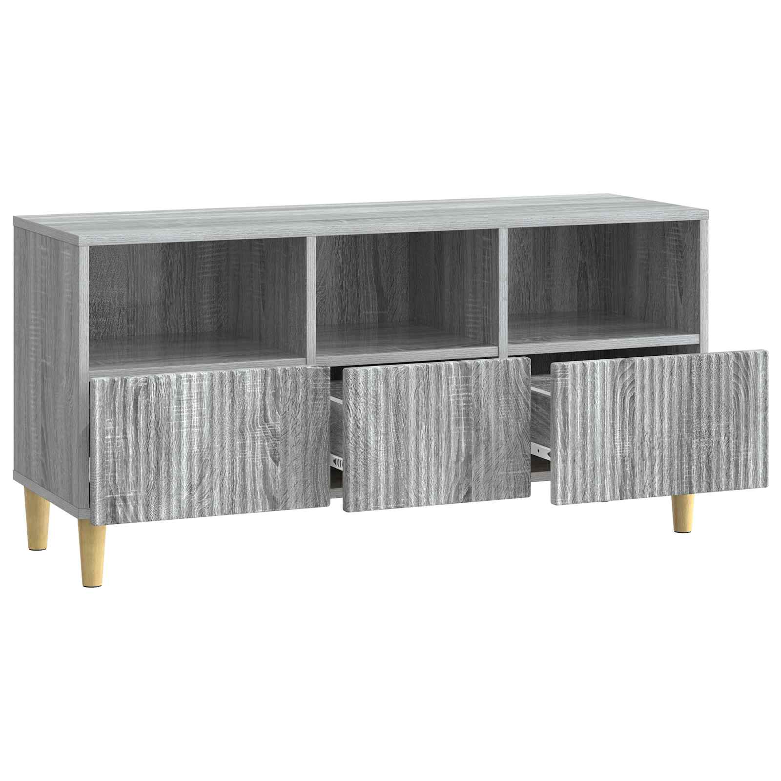TV ormar Siva sonoma 102 x 34,5 x 50 cm Konstruirano drvo