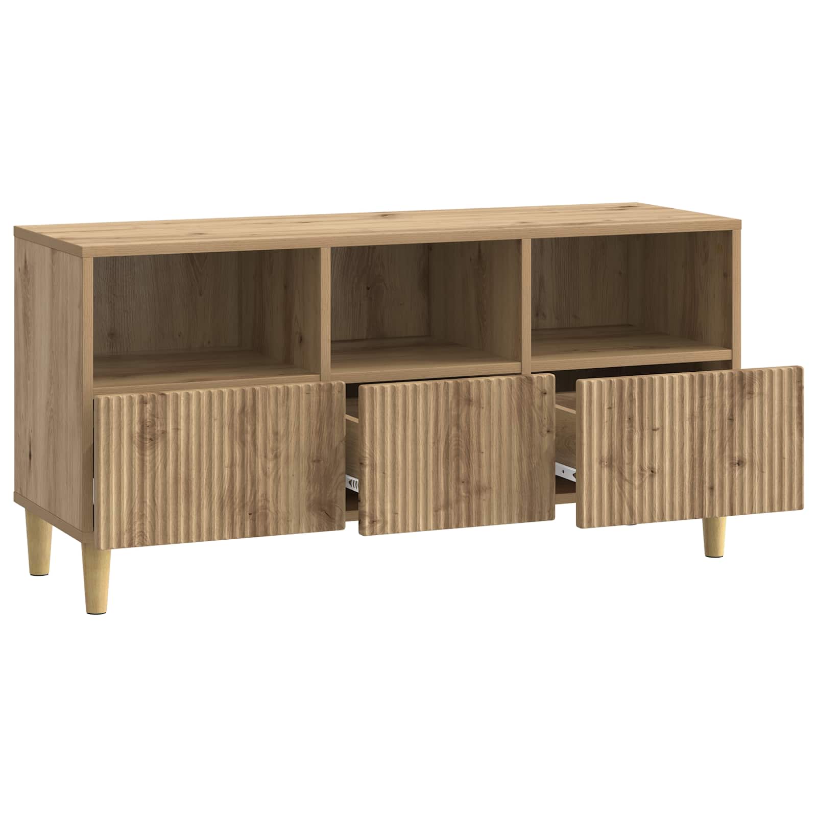 TV ormar Hrast artisan 102 x 34,5 x 50 cm Konstruirano drvo