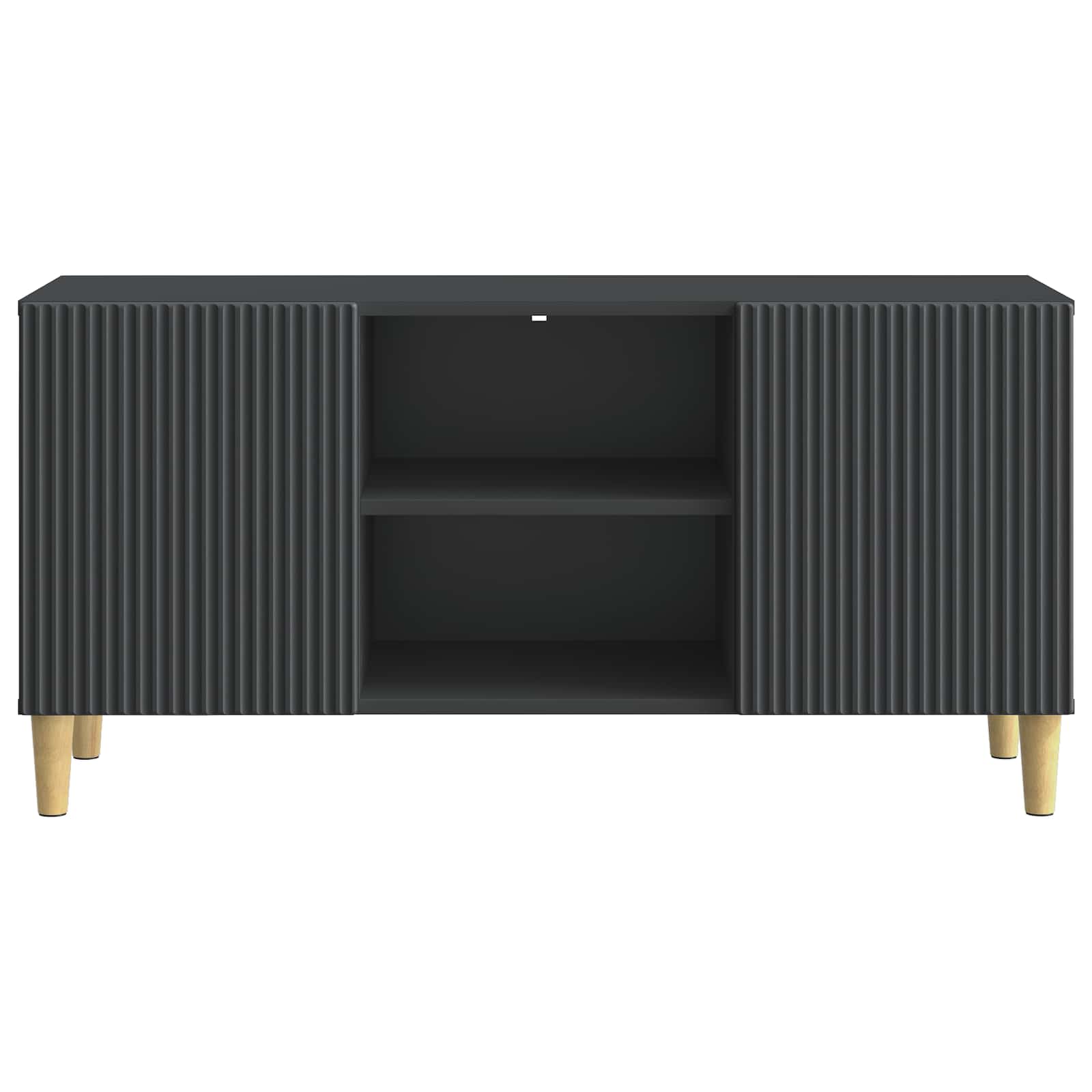 TV ormar Crna 102 x 34,5 x 50 cm Konstruirano drvo