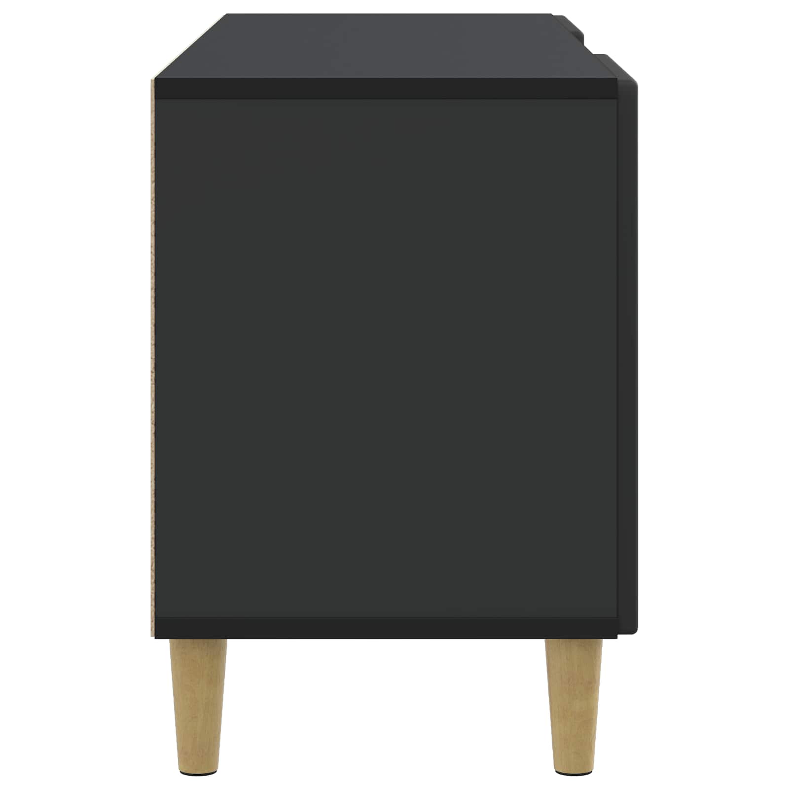 TV ormar Crna 102 x 34,5 x 50 cm Konstruirano drvo