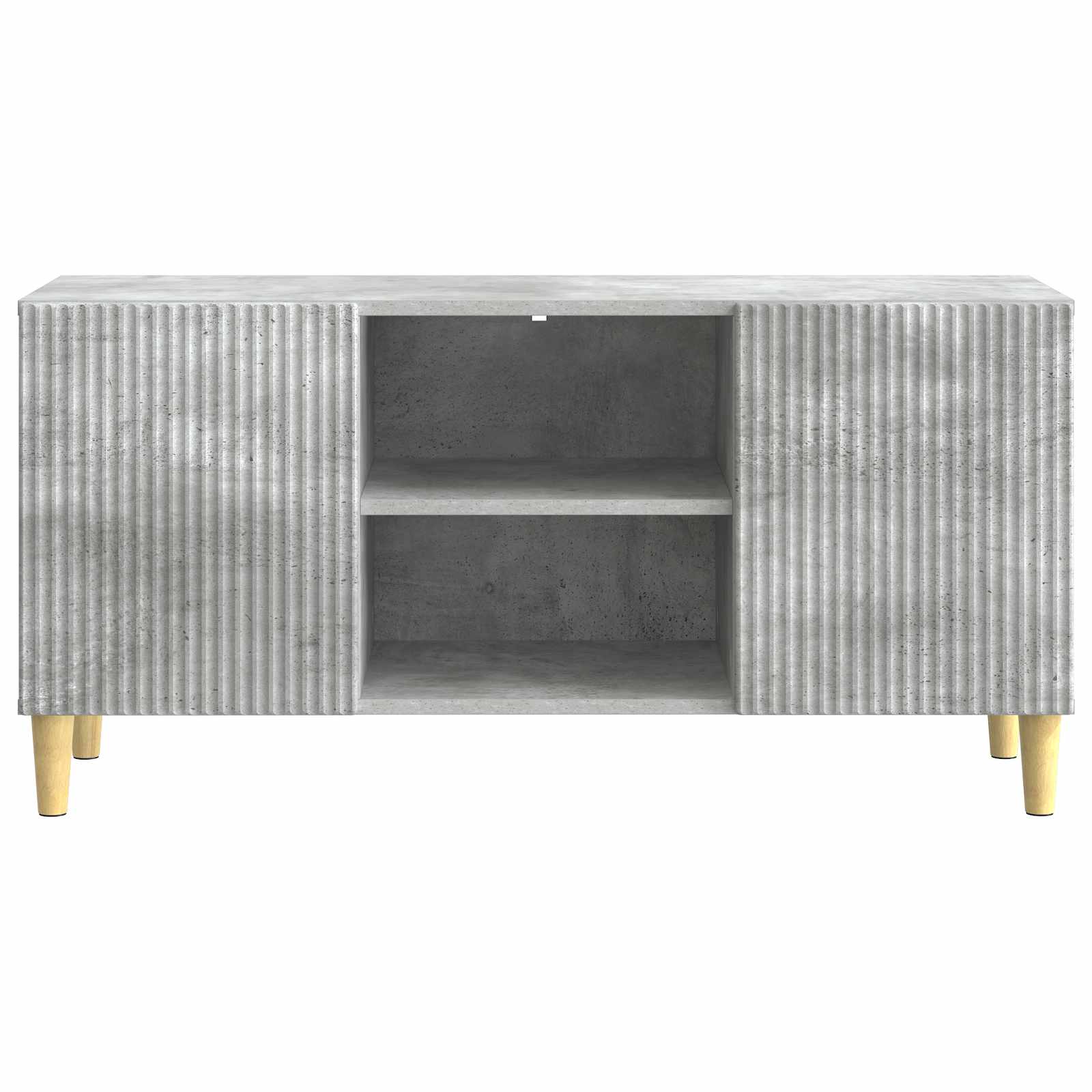 TV ormar Betonska siva 102 x 34,5 x 50 cm Konstruirano drvo