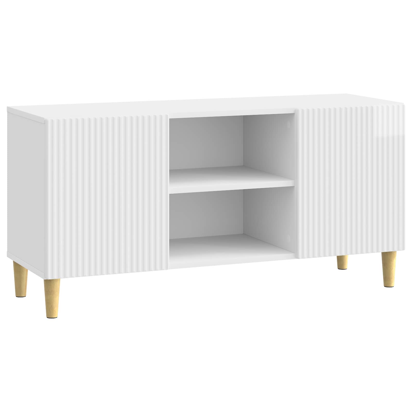 TV ormar Bijela visokog sjaja 102 x 34,5 x 50 cm