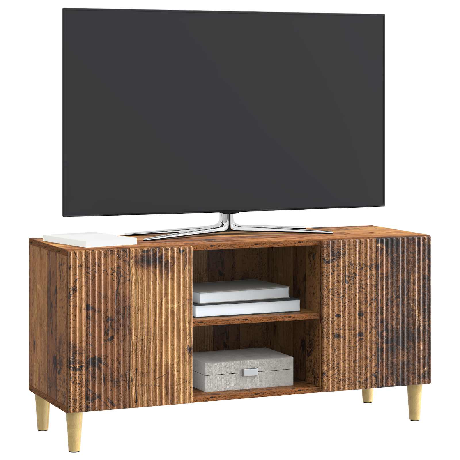 TV ormar Staro drvo 102 x 34,5 x 50 cm Konstruirano drvo