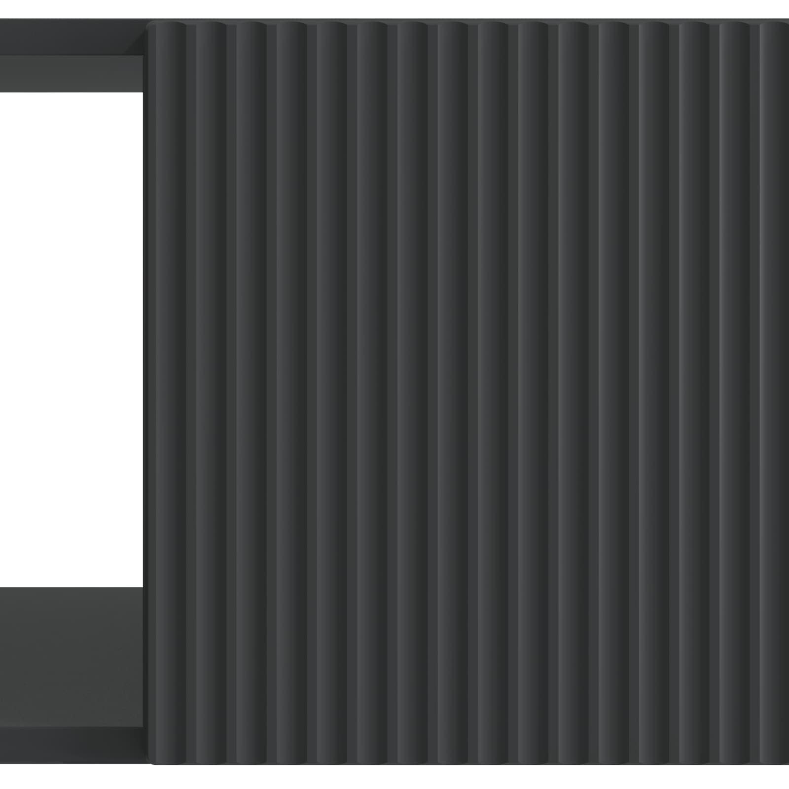 Kava Stol Crna 90 x 50 x 40 cm Konstruirano drvo