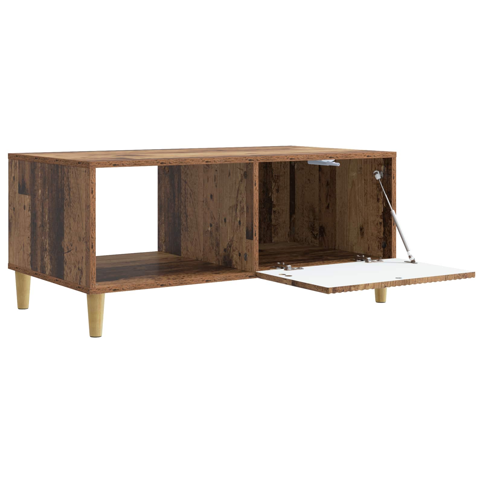Kava Stol Staro drvo 90 x 50 x 40 cm Konstruirano drvo