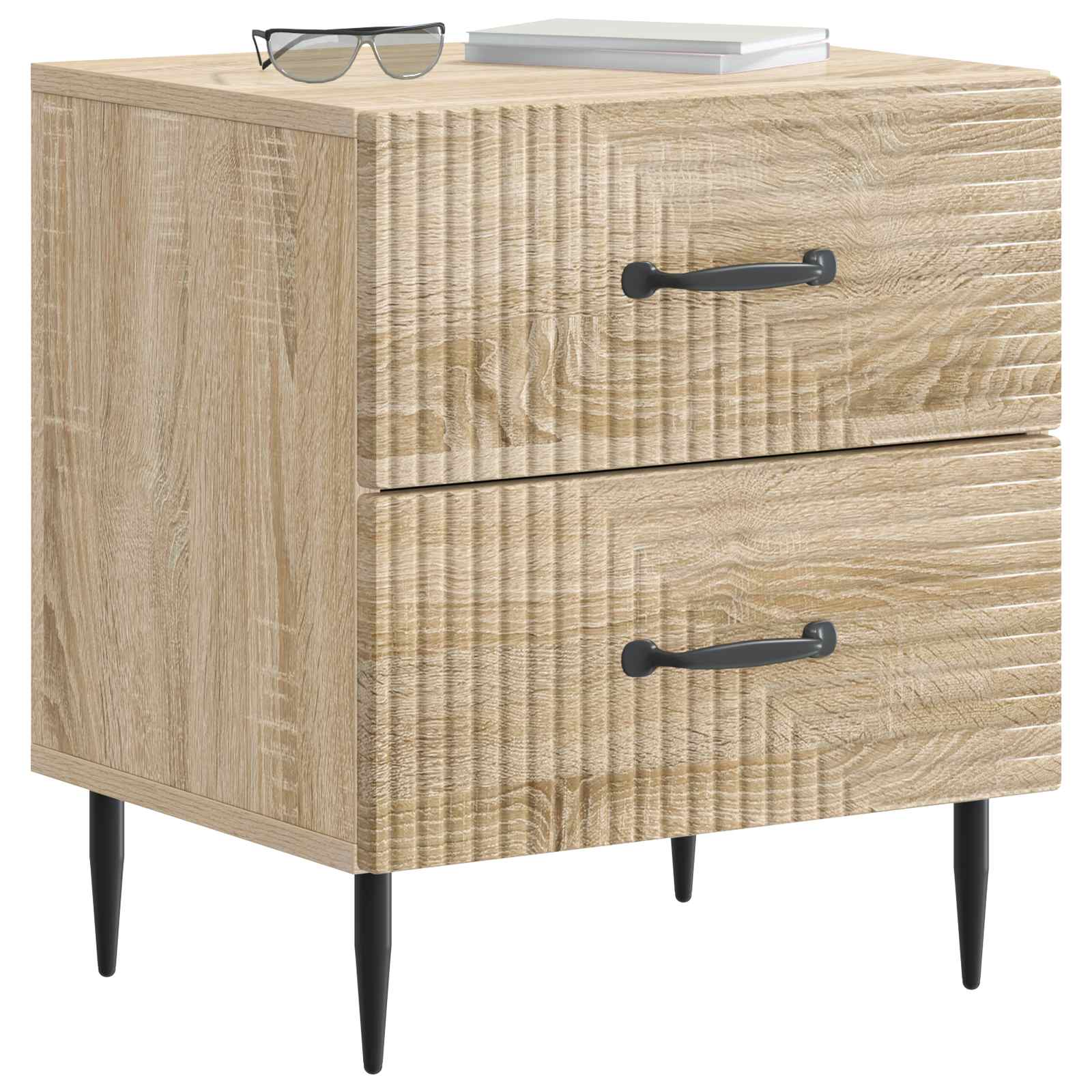 Noćni ormar Hrast sonoma 43 x 34,5 x 47,5 cm Konstruirano drvo