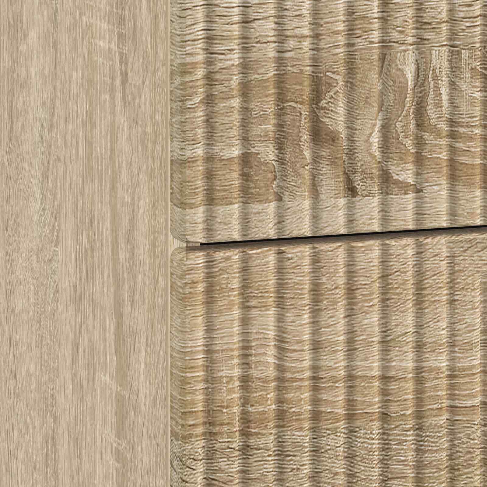 Noćni ormar s ladicama 2 pcs Hrast sonoma 43 x 34,5 x 47,5 cm
