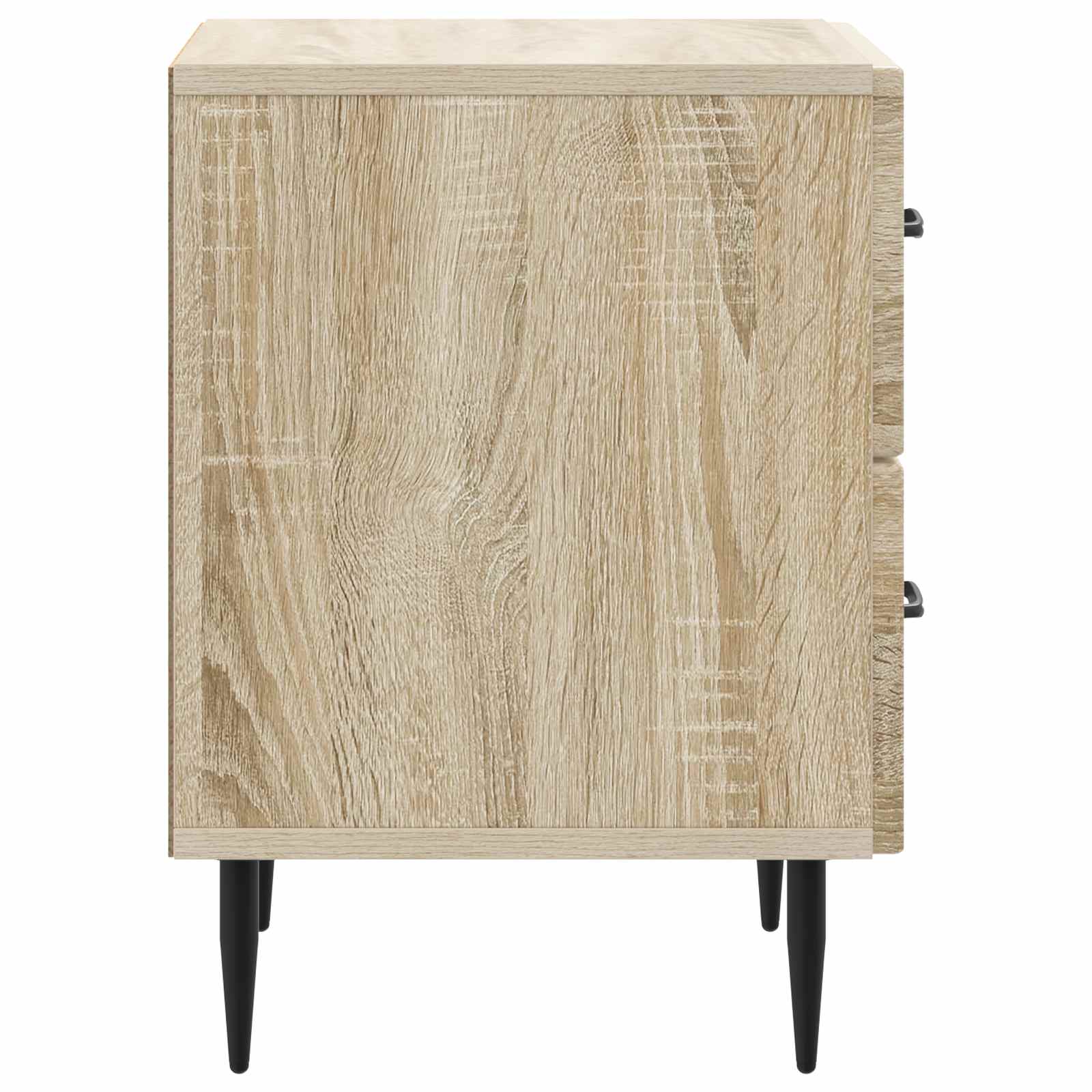 Noćni ormar s ladicama 2 pcs Hrast sonoma 43 x 34,5 x 47,5 cm