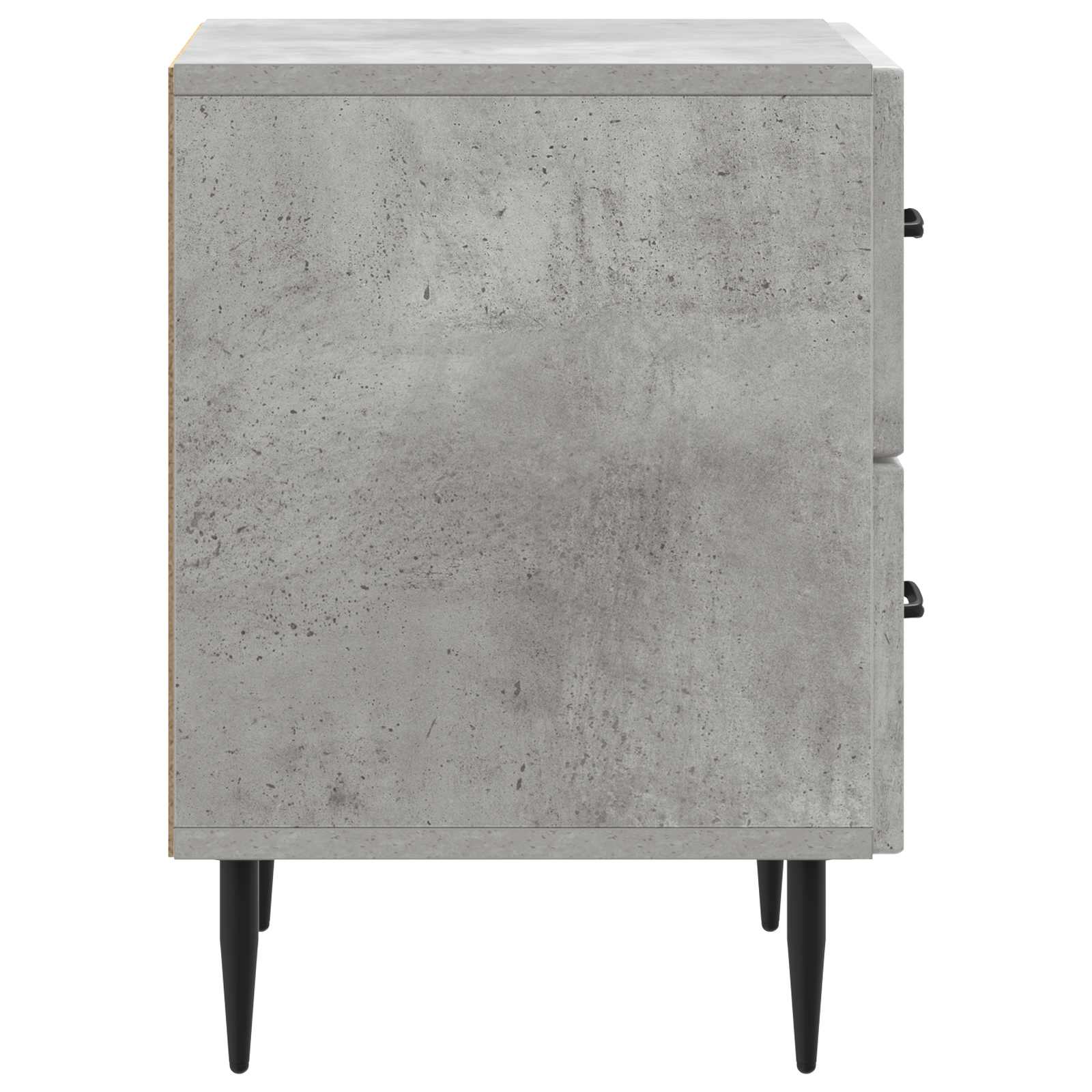 Noćni ormar Betonska siva 43 x 34,5 x 47,5 cm Konstruirano drvo