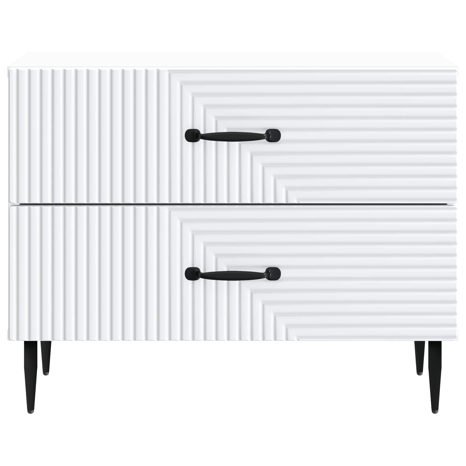 Noćni ormar Bijela 62 x 34,5 x 47,5 cm Konstruirano drvo