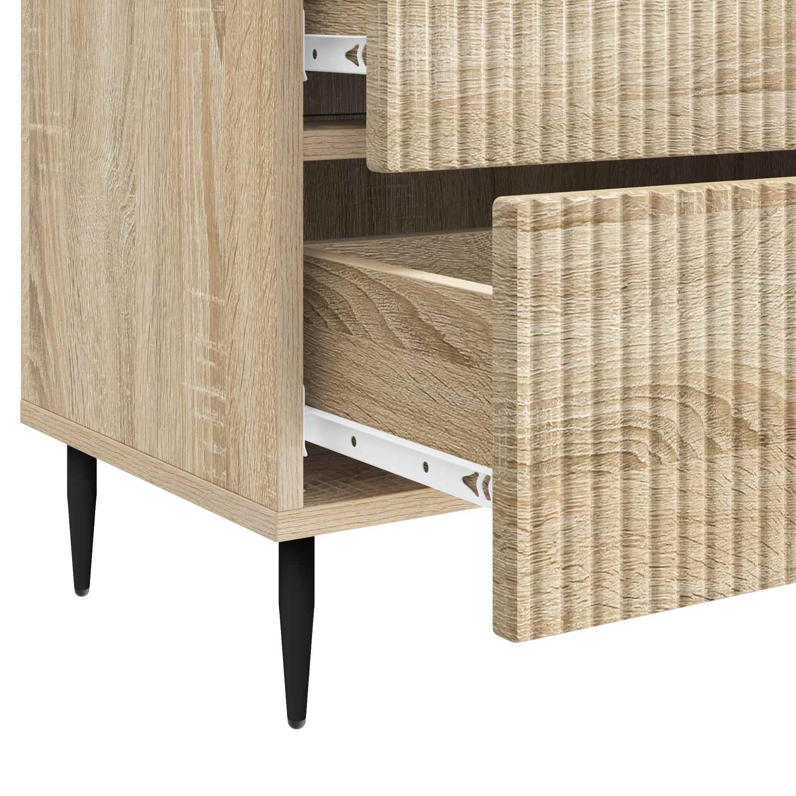 Noćni ormar Hrast sonoma 62 x 34,5 x 47,5 cm Konstruirano drvo