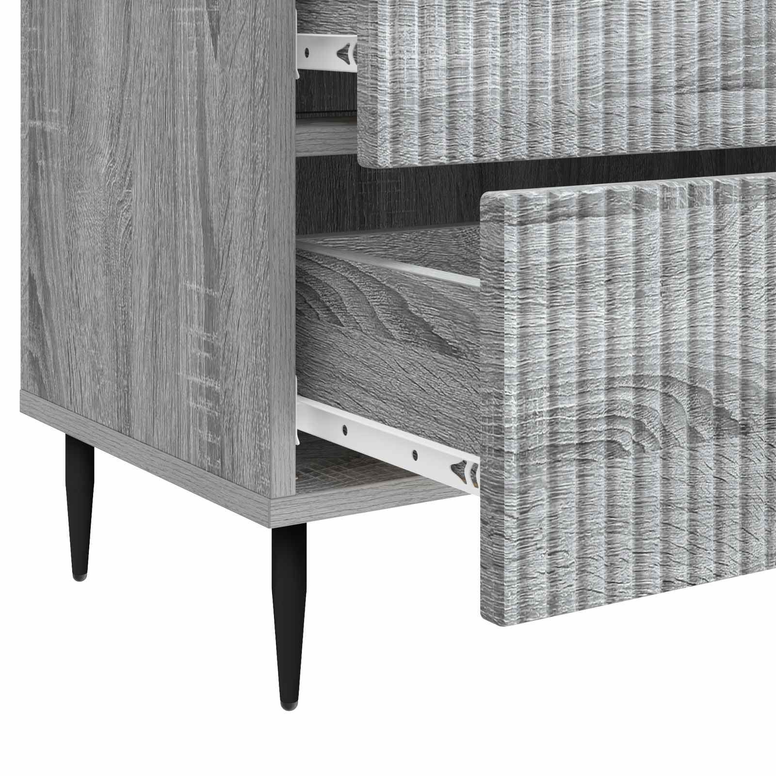 Noćni ormar Siva sonoma 62 x 34,5 x 47,5 cm Konstruirano drvo