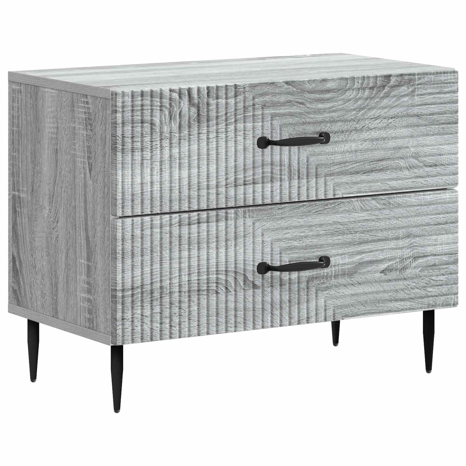 Noćni ormar Siva sonoma 62 x 34,5 x 47,5 cm Konstruirano drvo