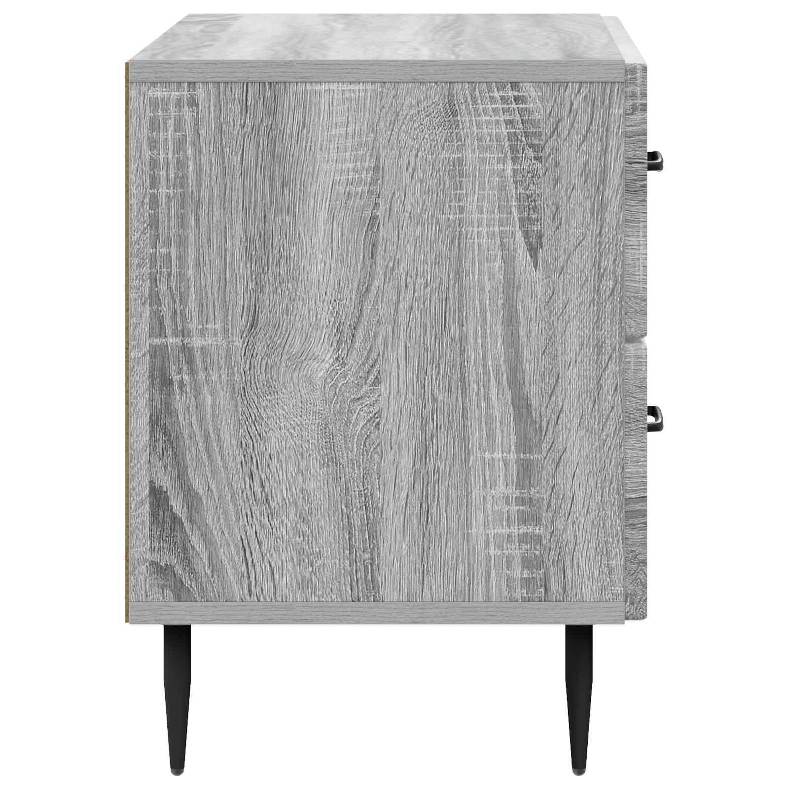Noćni ormar Siva sonoma 62 x 34,5 x 47,5 cm Konstruirano drvo