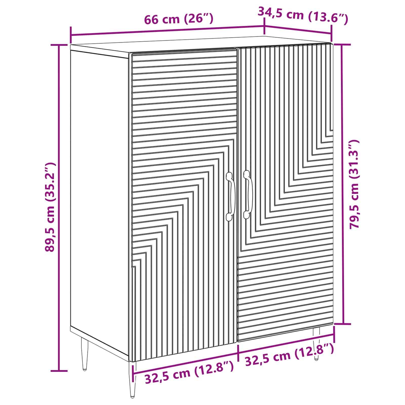 Kreveta Bijela 66 x 34,5 x 89,5 cm Konstruirano drvo