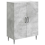 Kreveta Betonska siva 66 x 34,5 x 89,5 cm Konstruirano drvo