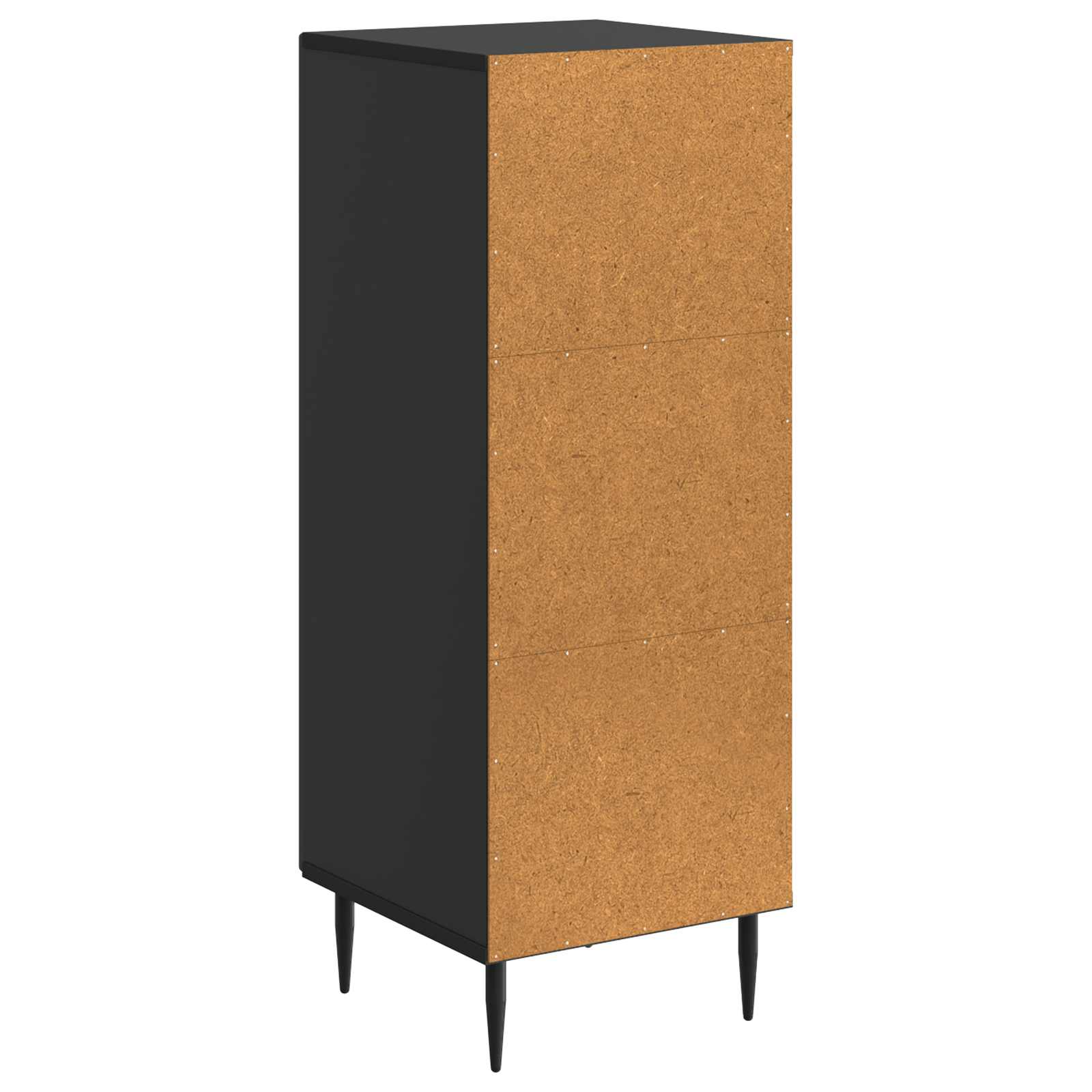 Kreveta Crna 33 x 34,5 x 89,5 cm Konstruirano drvo