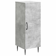 Kreveta Betonska siva 33 x 34,5 x 89,5 cm Konstruirano drvo