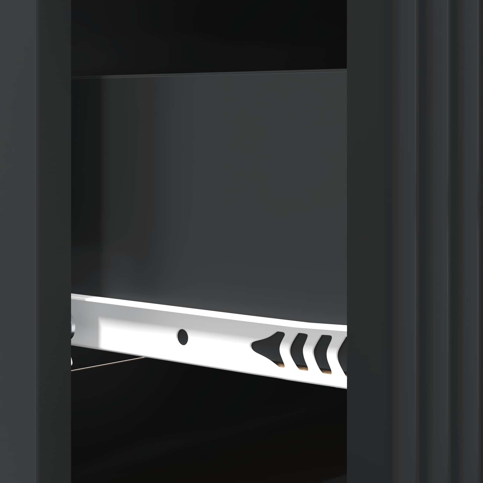 Ormar s ladicama Crna 66 x 34,5 x 89,5 cm Konstruirano drvo