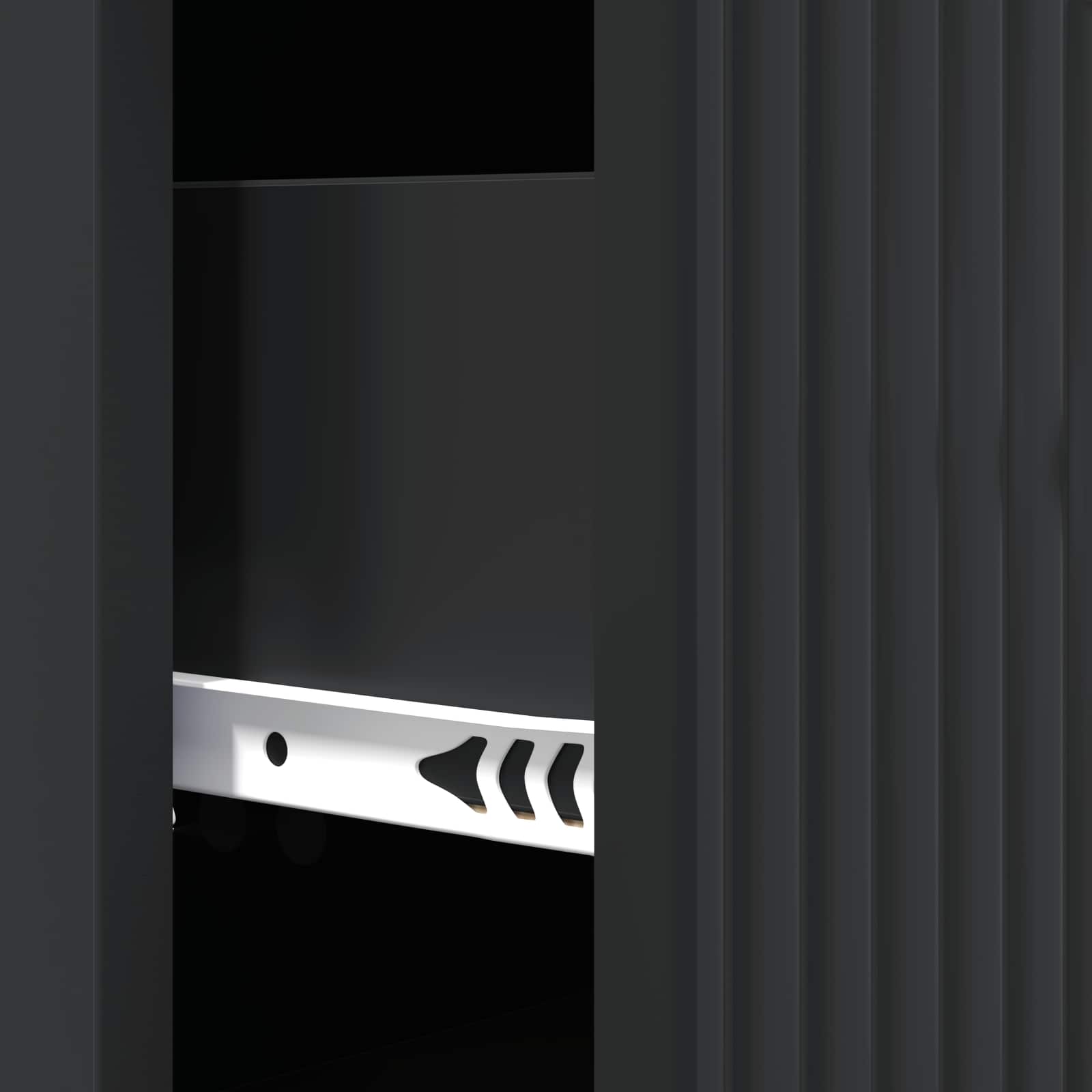 Ormar s ladicama Crna 33 x 34,5 x 89,5 cm Konstruirano drvo