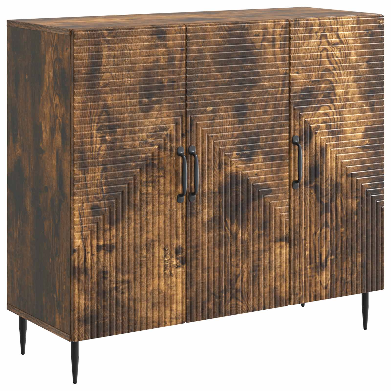 Kreveta Dimljeni hrast 89 x 34,5 x 80 cm Konstruirano drvo