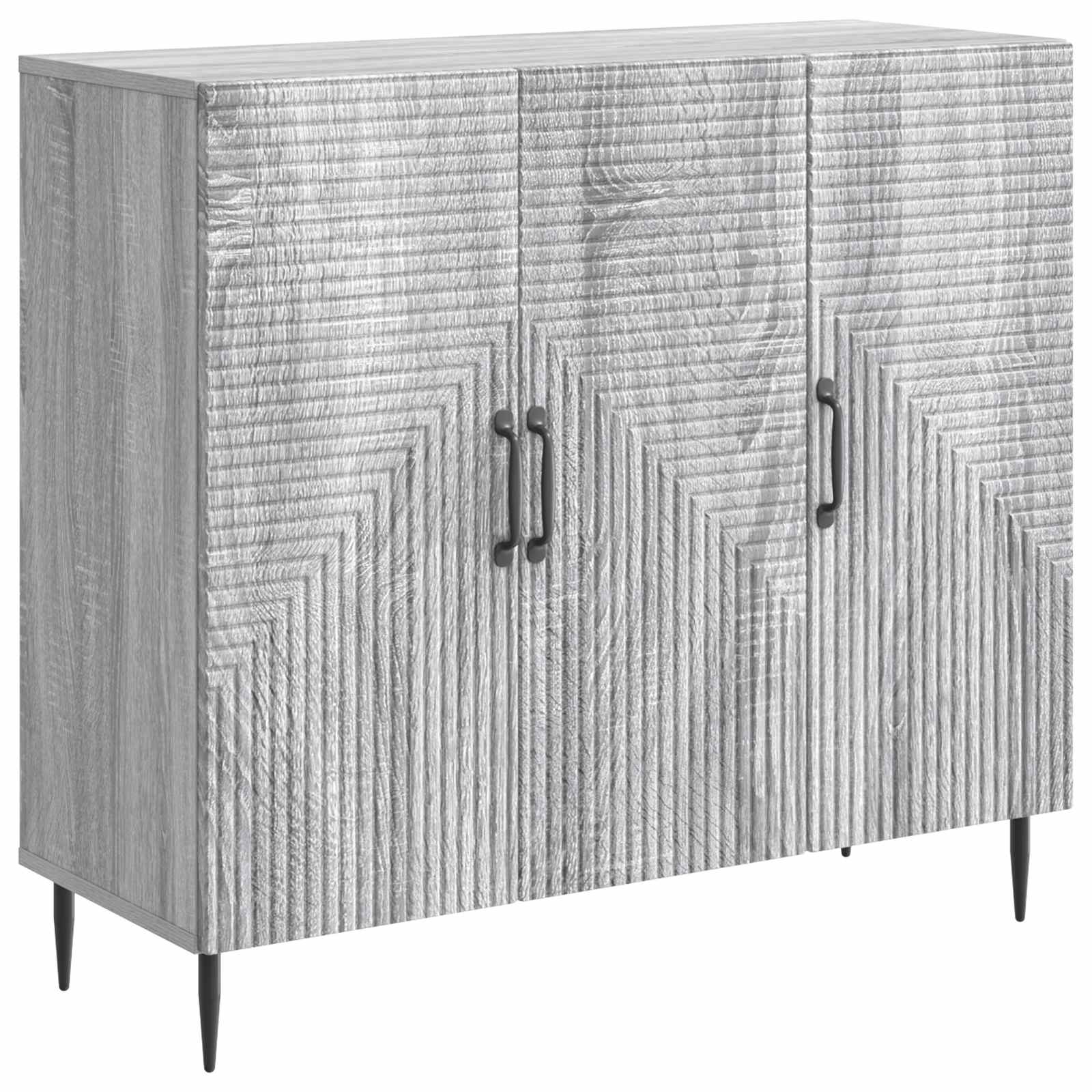 Kreveta Siva sonoma 89 x 34,5 x 80 cm Konstruirano drvo