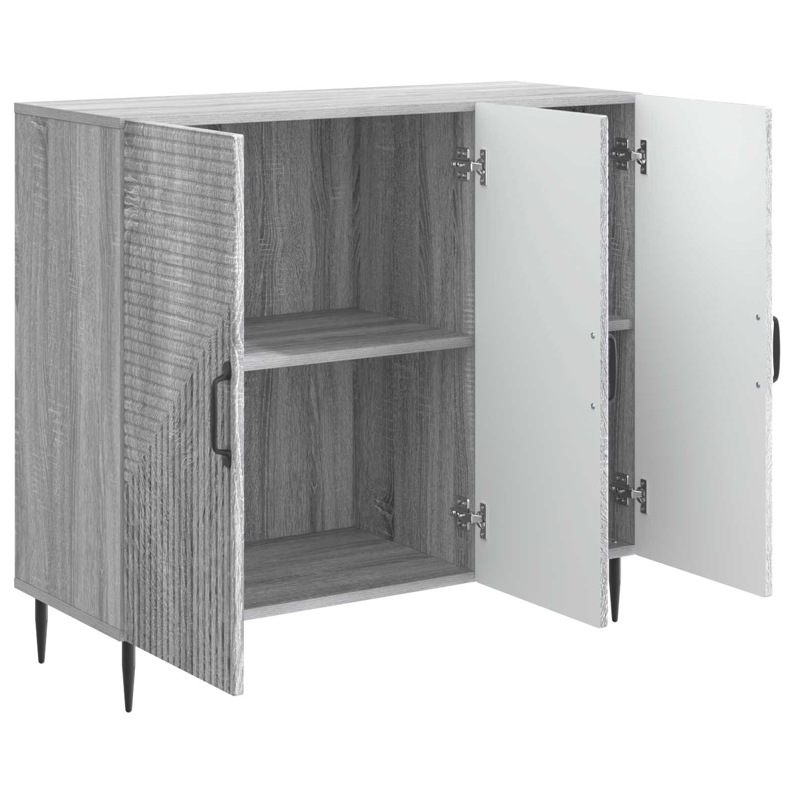 Kreveta Siva sonoma 89 x 34,5 x 80 cm Konstruirano drvo