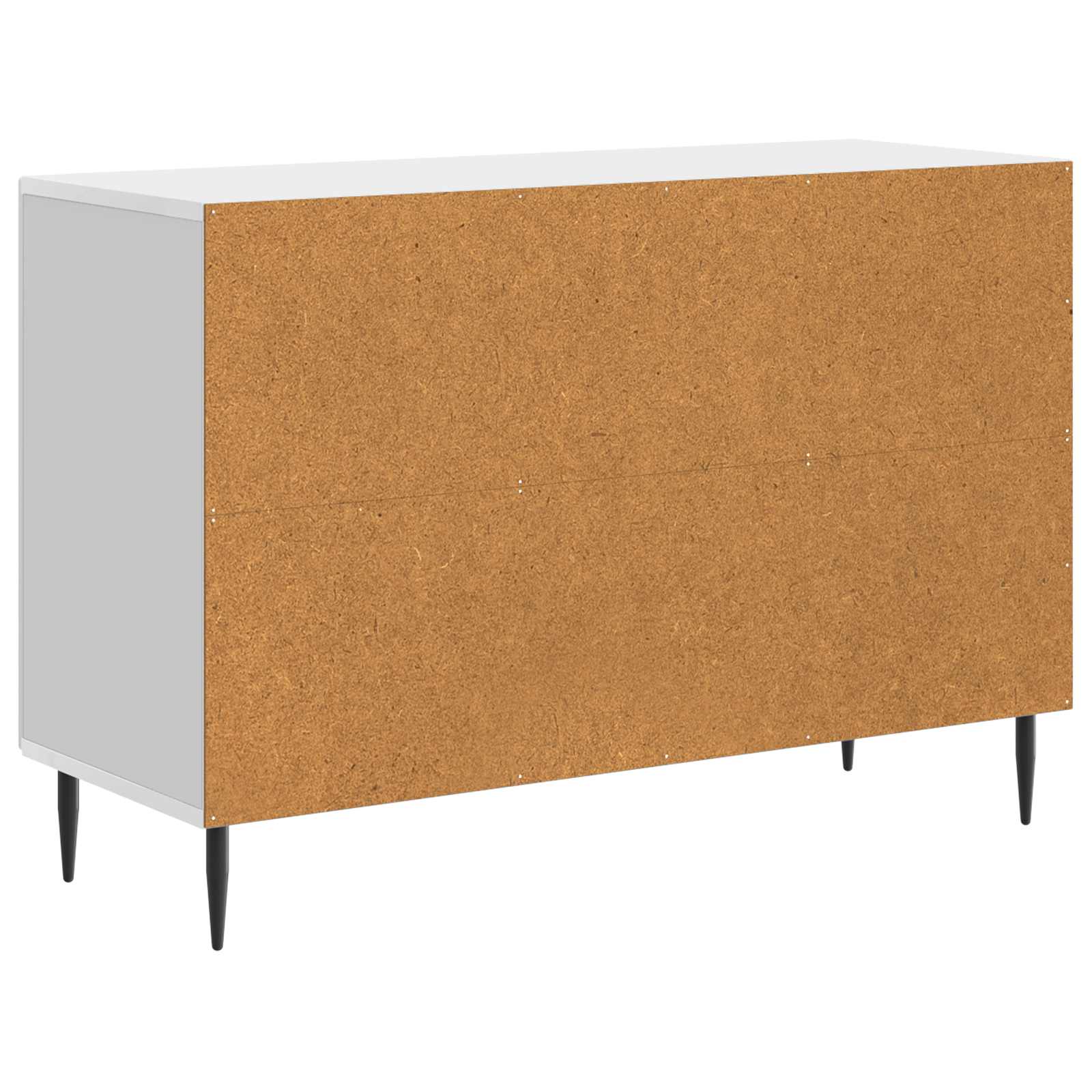 Kreveta s ladicama Bijela visokog sjaja 89 x 34,5 x 60 cm