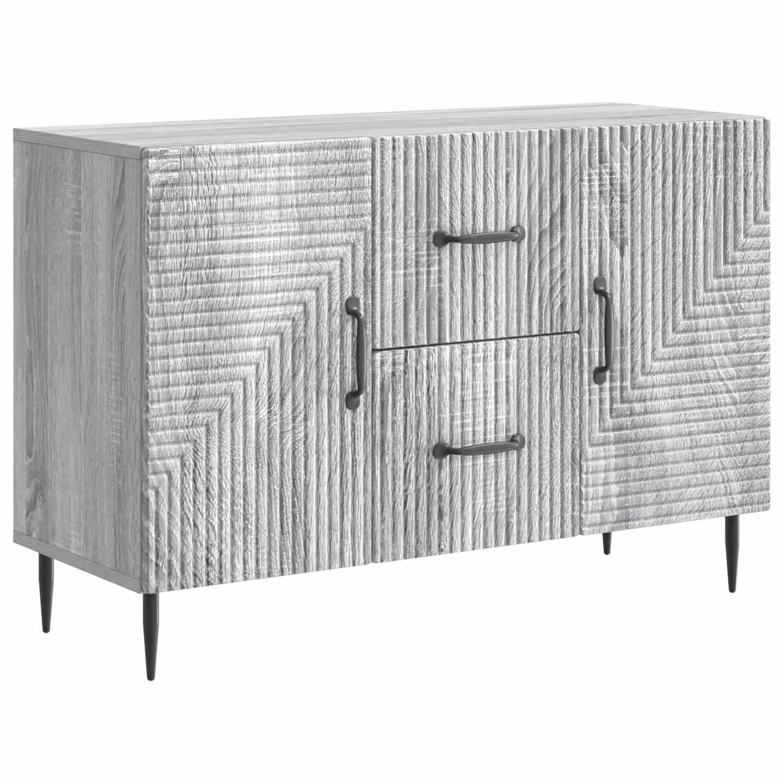 Kreveta Siva sonoma 89 x 34,5 x 60 cm Konstruirano drvo