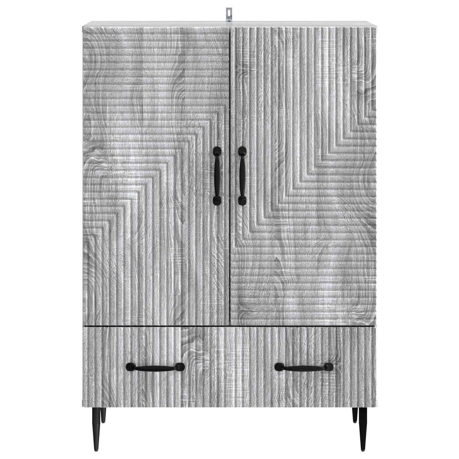 Kreveta Siva sonoma 66 x 34,5 x 95 cm Konstruirano drvo