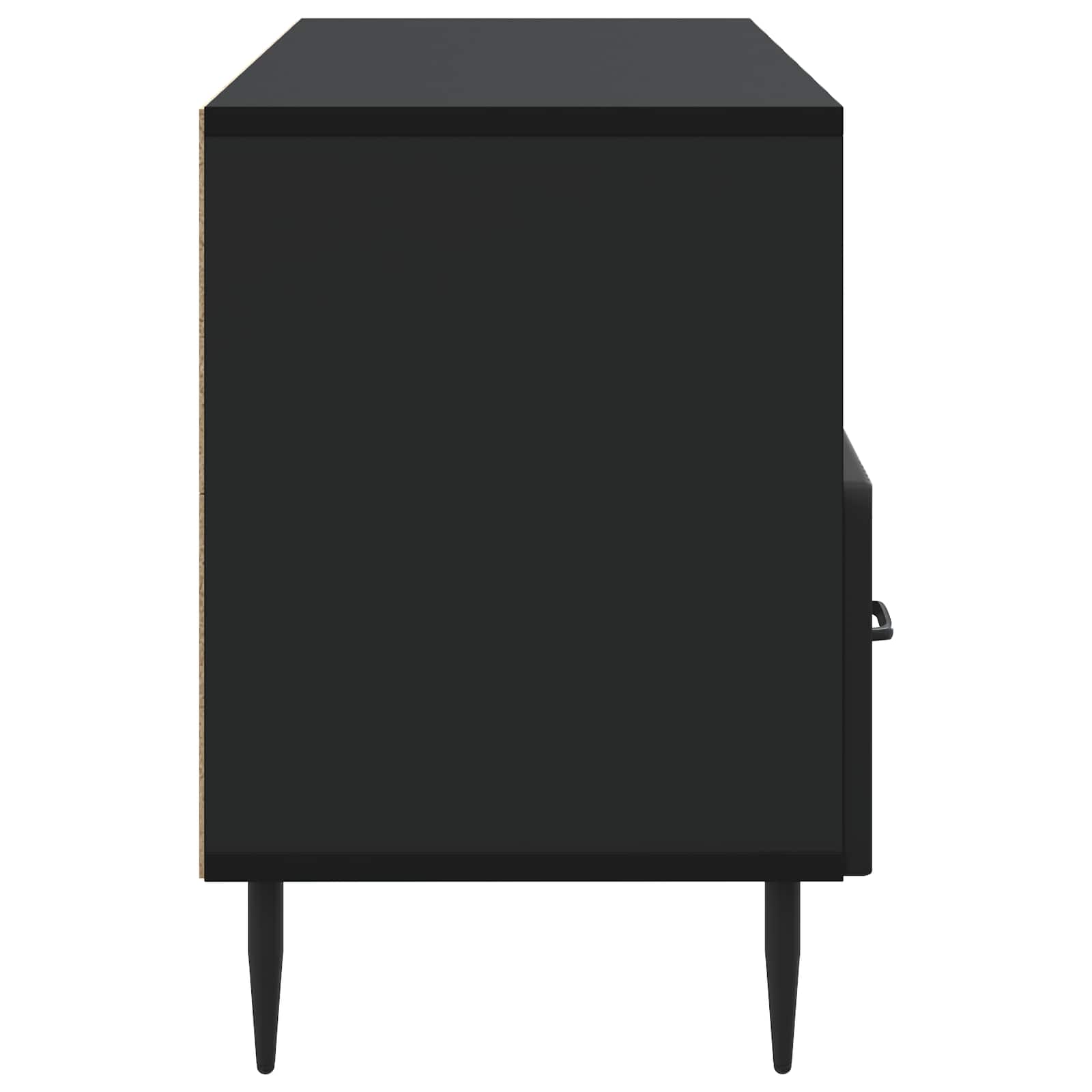TV ormar s ladicama Crna 102 x 34,5 x 50 cm Konstruirano drvo