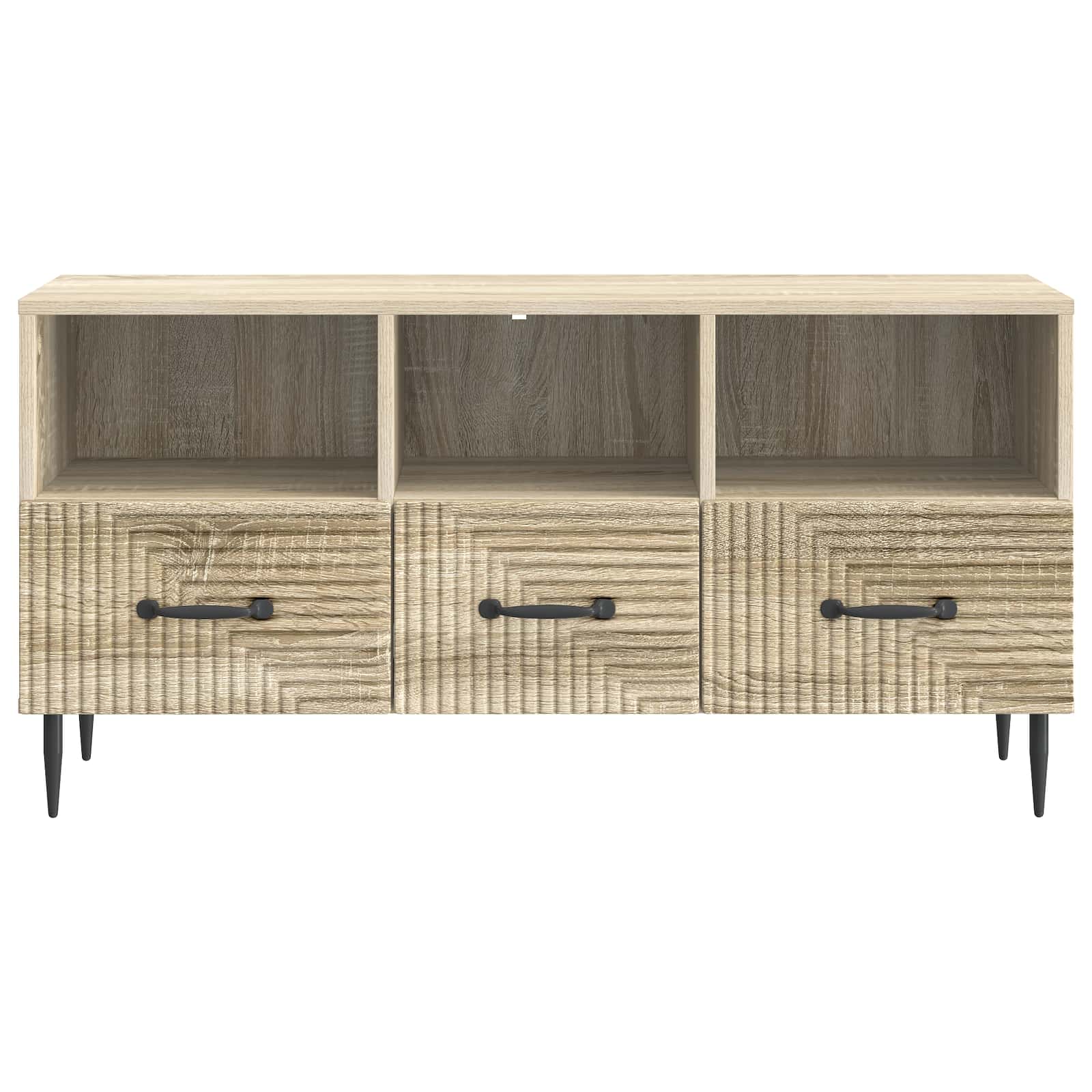 TV ormar Hrast sonoma 102 x 34,5 x 50 cm Konstruirano drvo