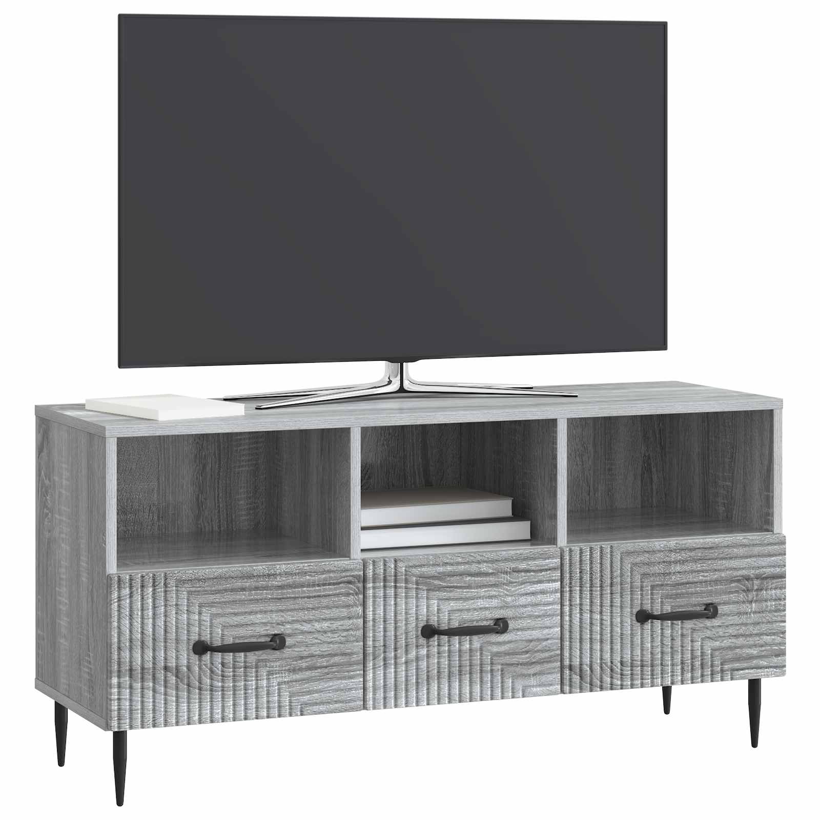 TV ormar Siva sonoma 102 x 34,5 x 50 cm Konstruirano drvo