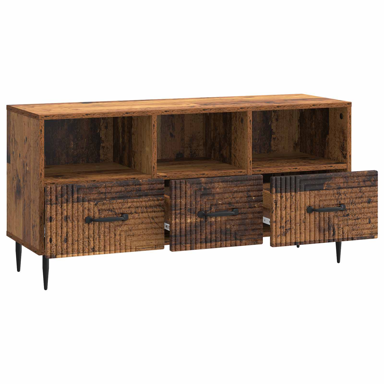 TV ormar Staro drvo 102 x 34,5 x 50 cm Konstruirano drvo