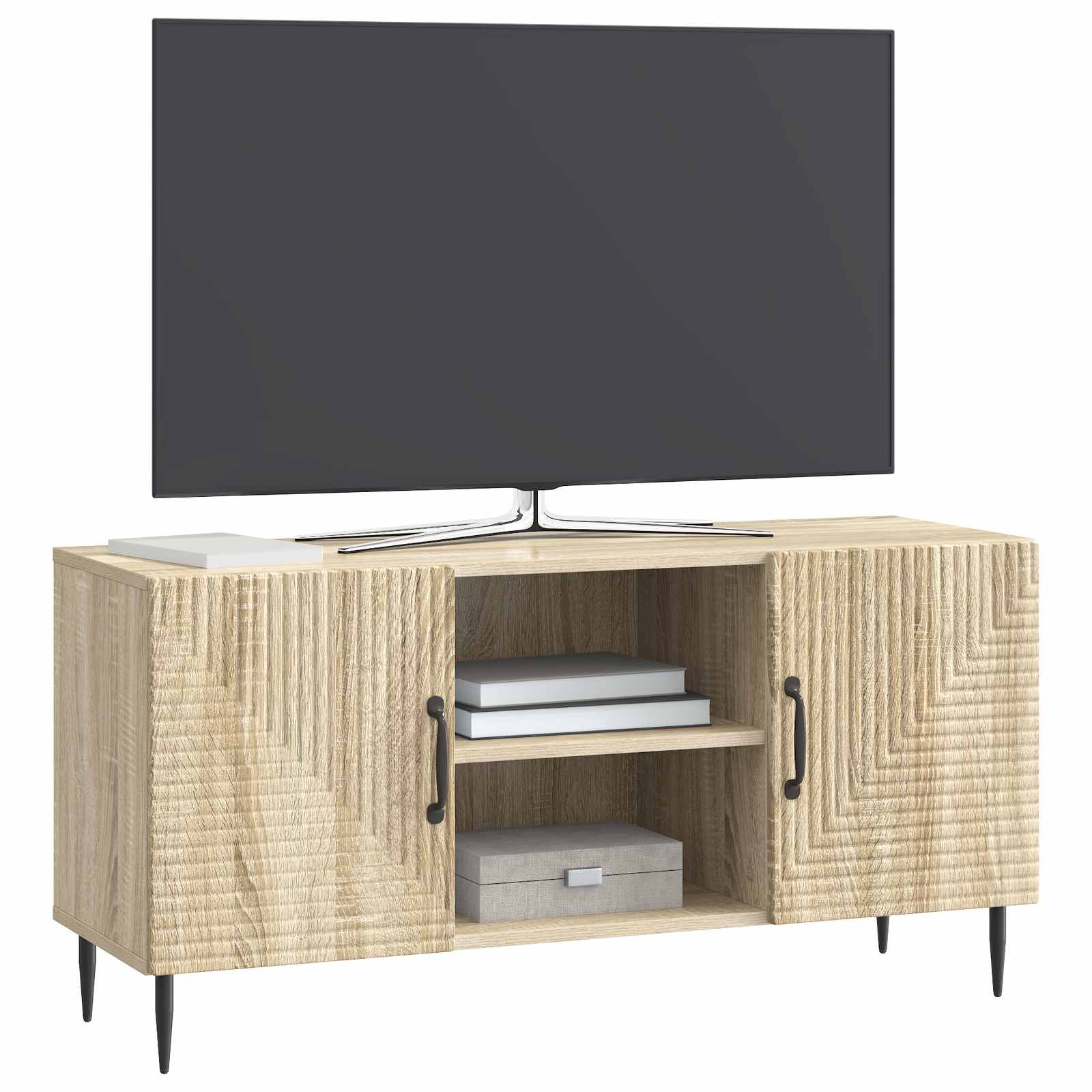 TV ormar Hrast sonoma 102 x 34,5 x 50 cm Konstruirano drvo