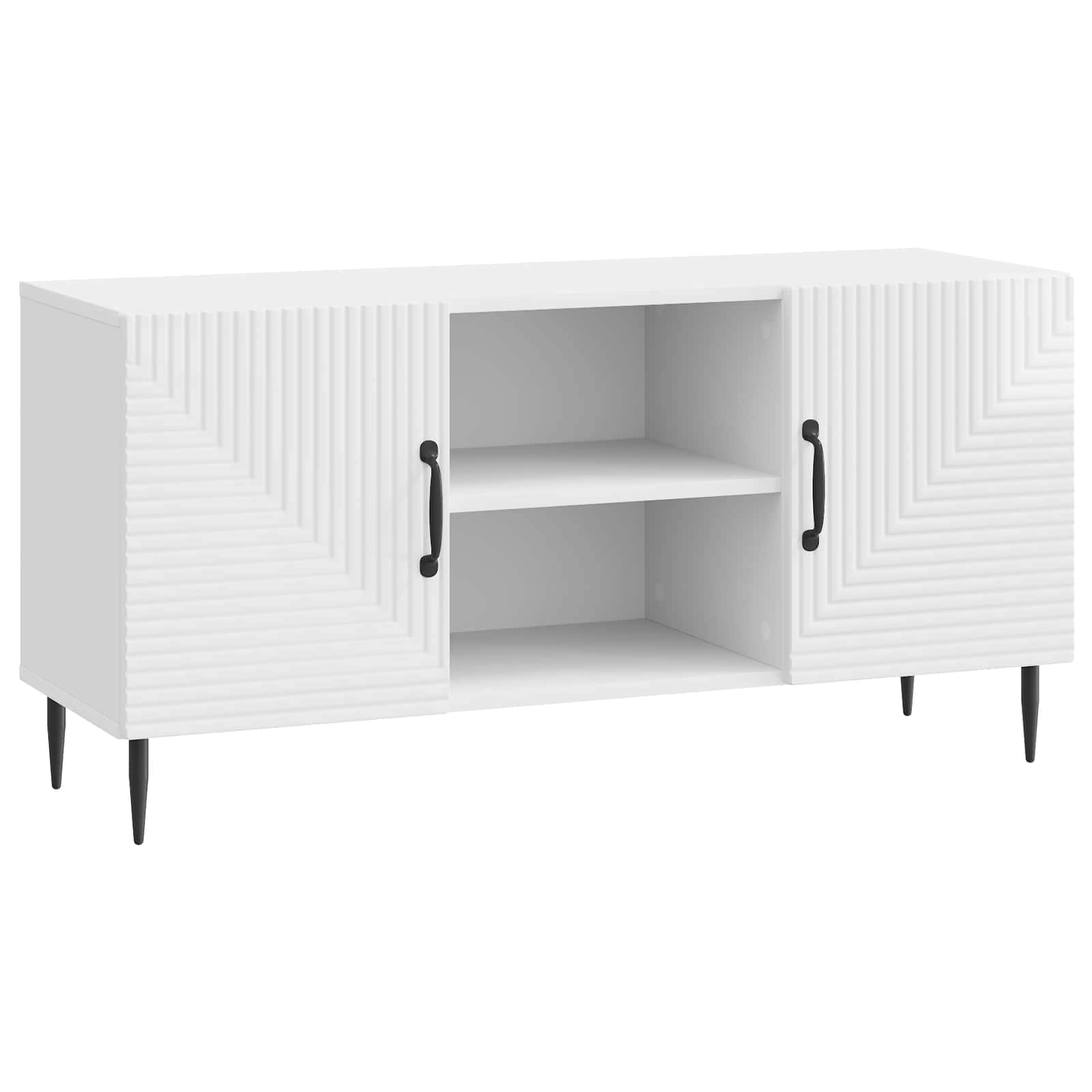 TV ormar Bijela visokog sjaja 102 x 34,5 x 50 cm