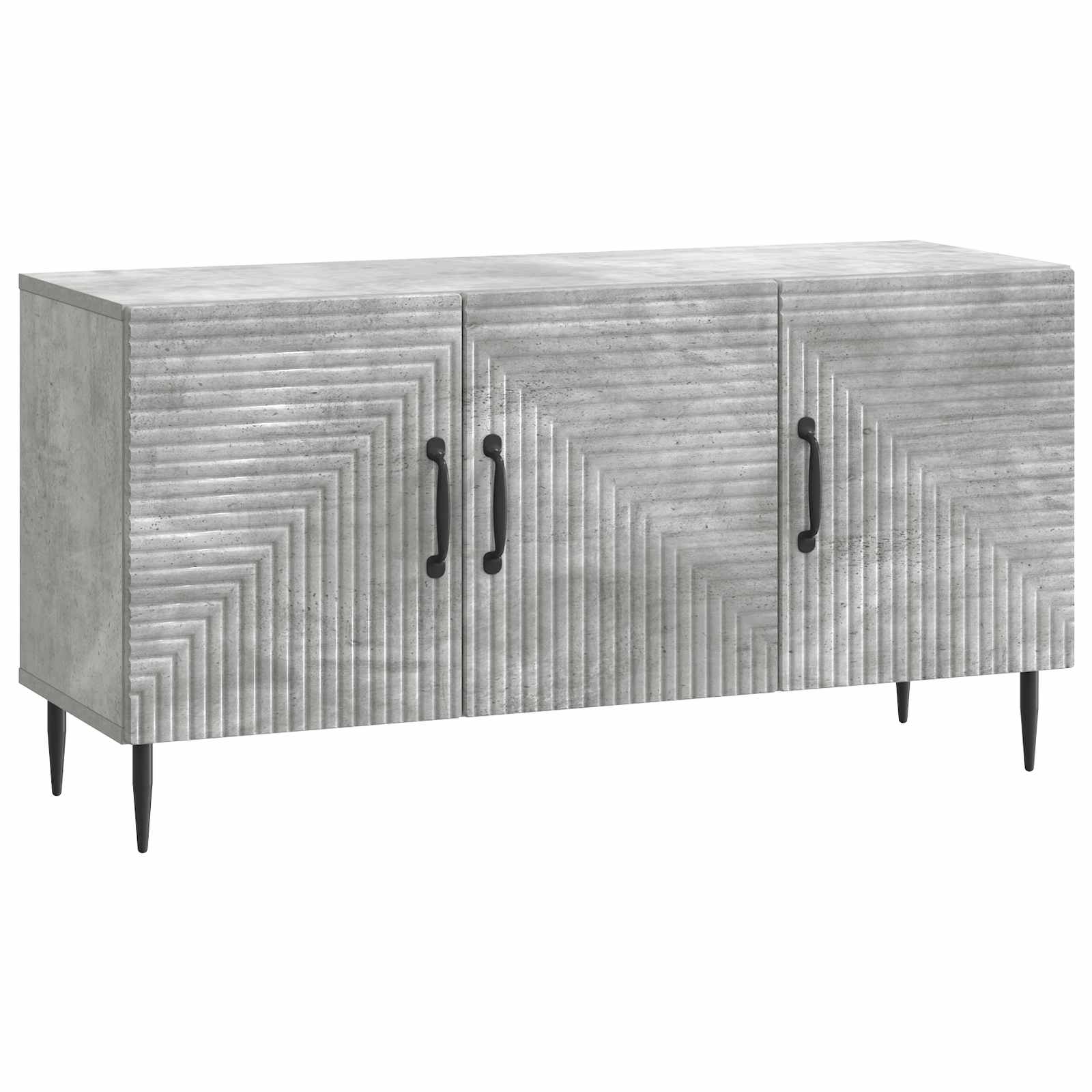 TV ormar Betonska siva 99 x 34,5 x 50 cm Konstruirano drvo