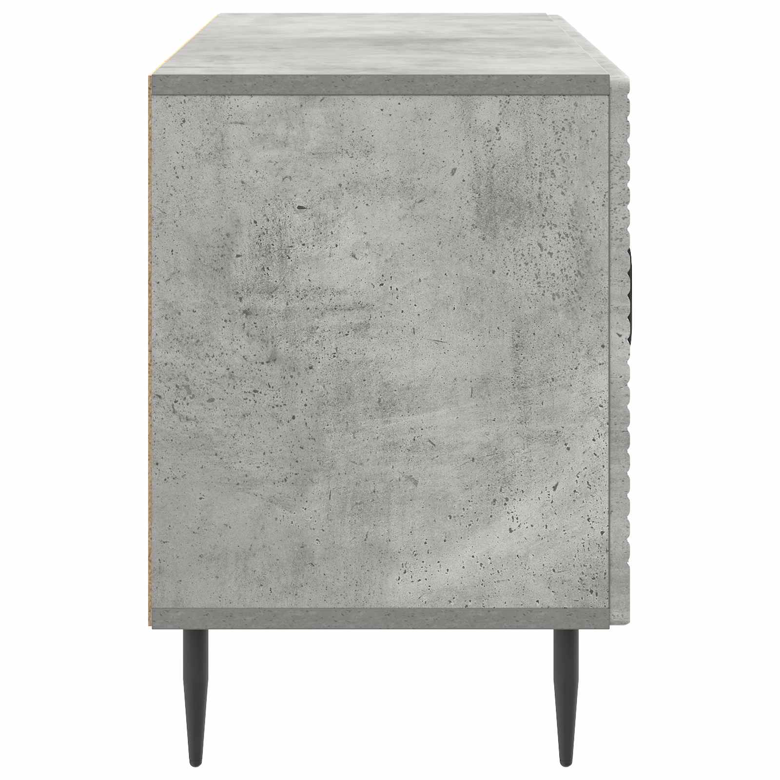 TV ormar Betonska siva 99 x 34,5 x 50 cm Konstruirano drvo