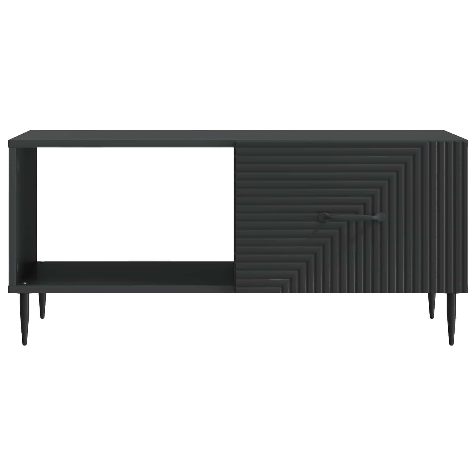 Kava Stol Crna 90 x 50 x 40 cm Konstruirano drvo