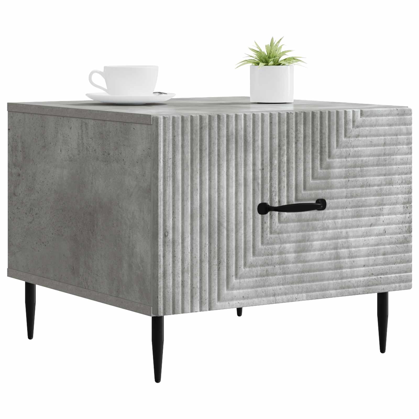 Kava Stol Betonska siva 49 x 50 x 40 cm Konstruirano drvo