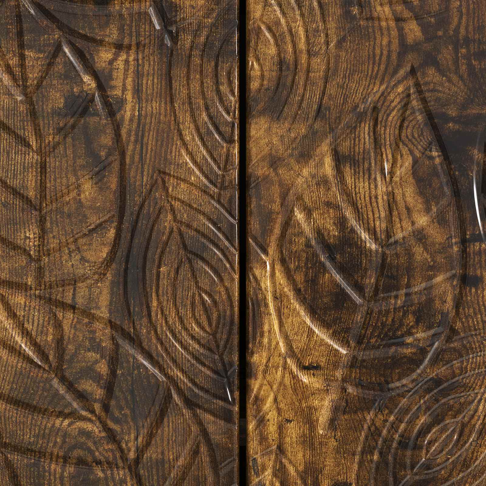 Postol Dimljeni hrast 66 x 34,5 x 90 cm Konstruirano drvo