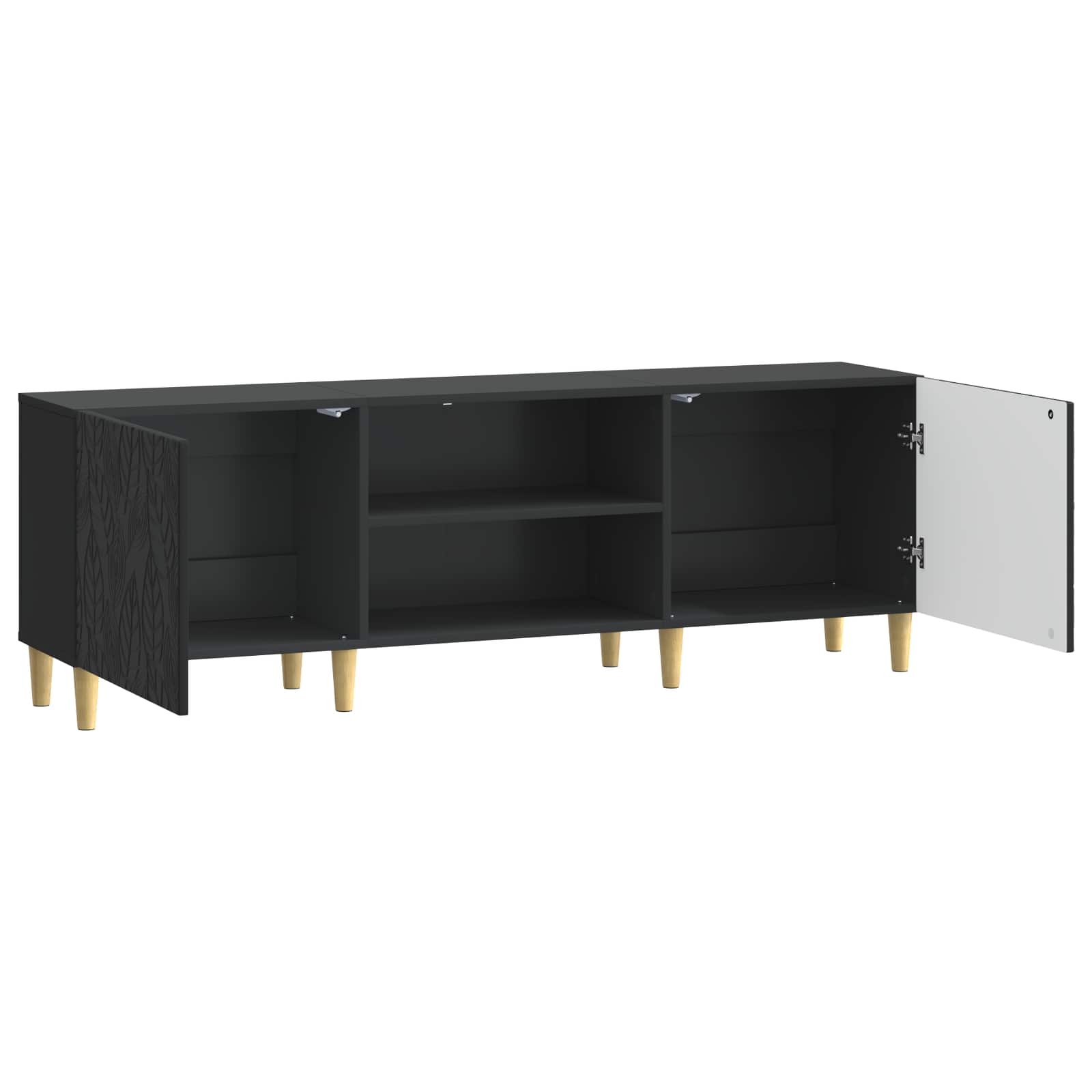 TV ormar 150 x 31 x 50 cm Crna Konstruirano drvo