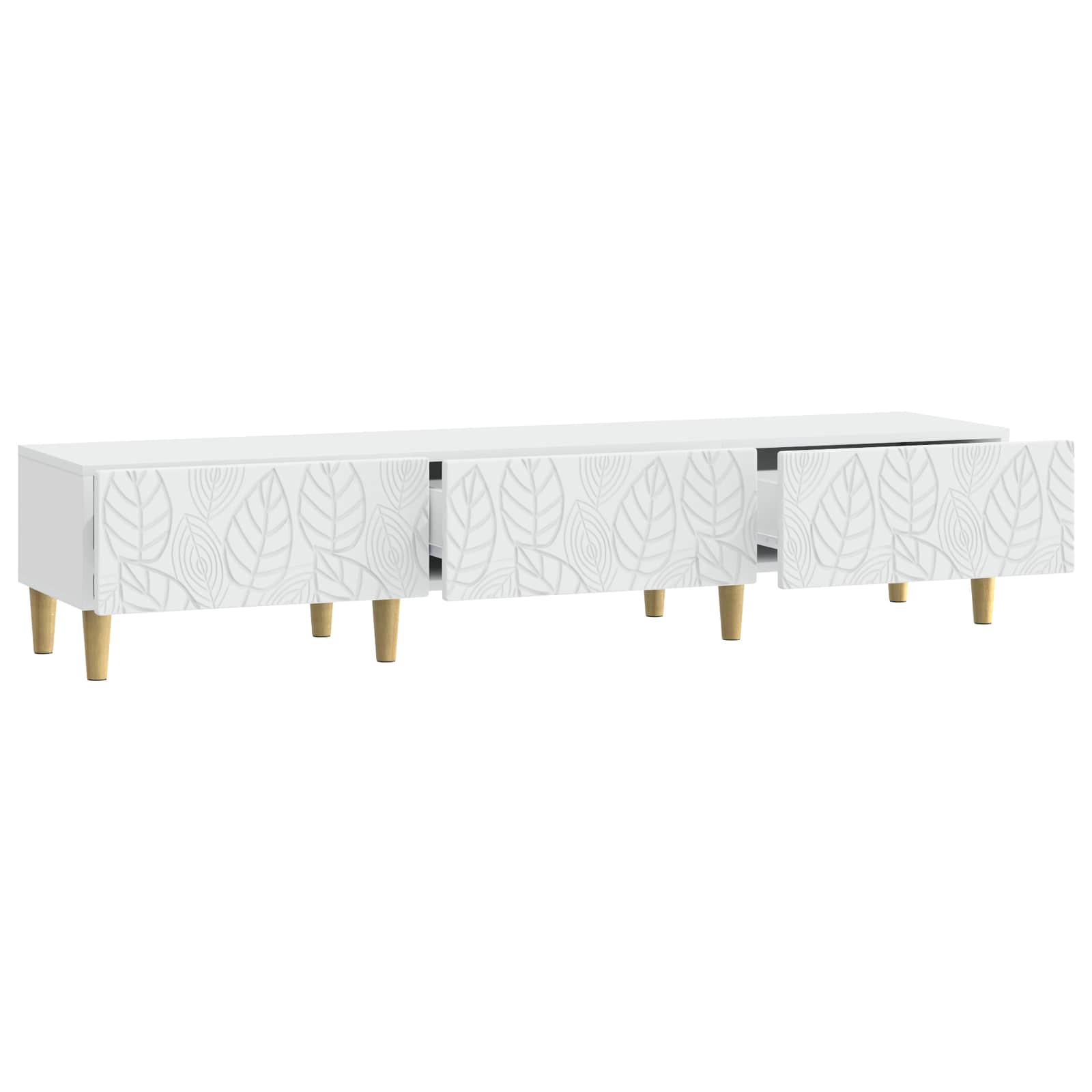 TV ormar 147 x 34,5 x 30 cm Bijela Konstruirano drvo