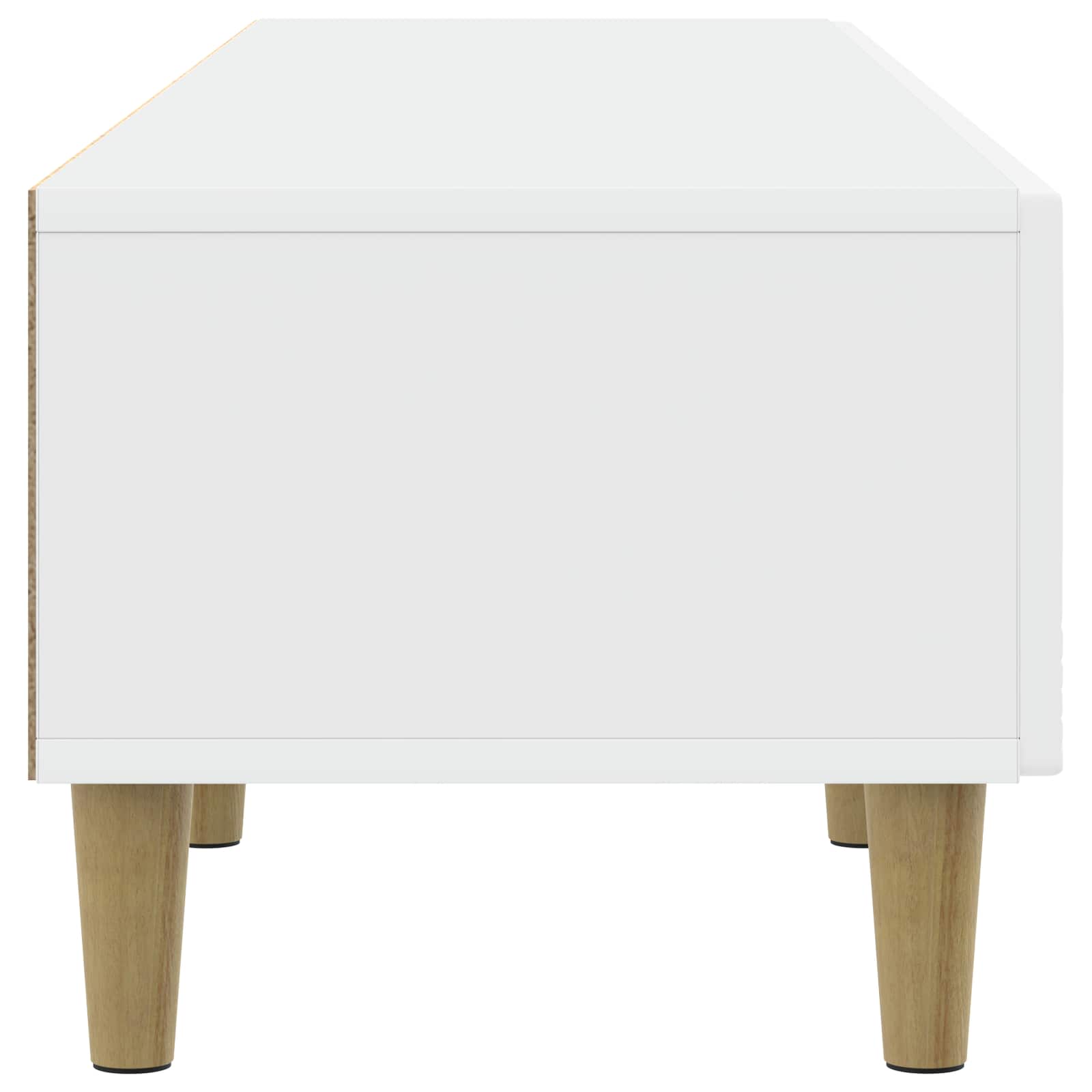 TV ormar 147 x 34,5 x 30 cm Bijela Konstruirano drvo