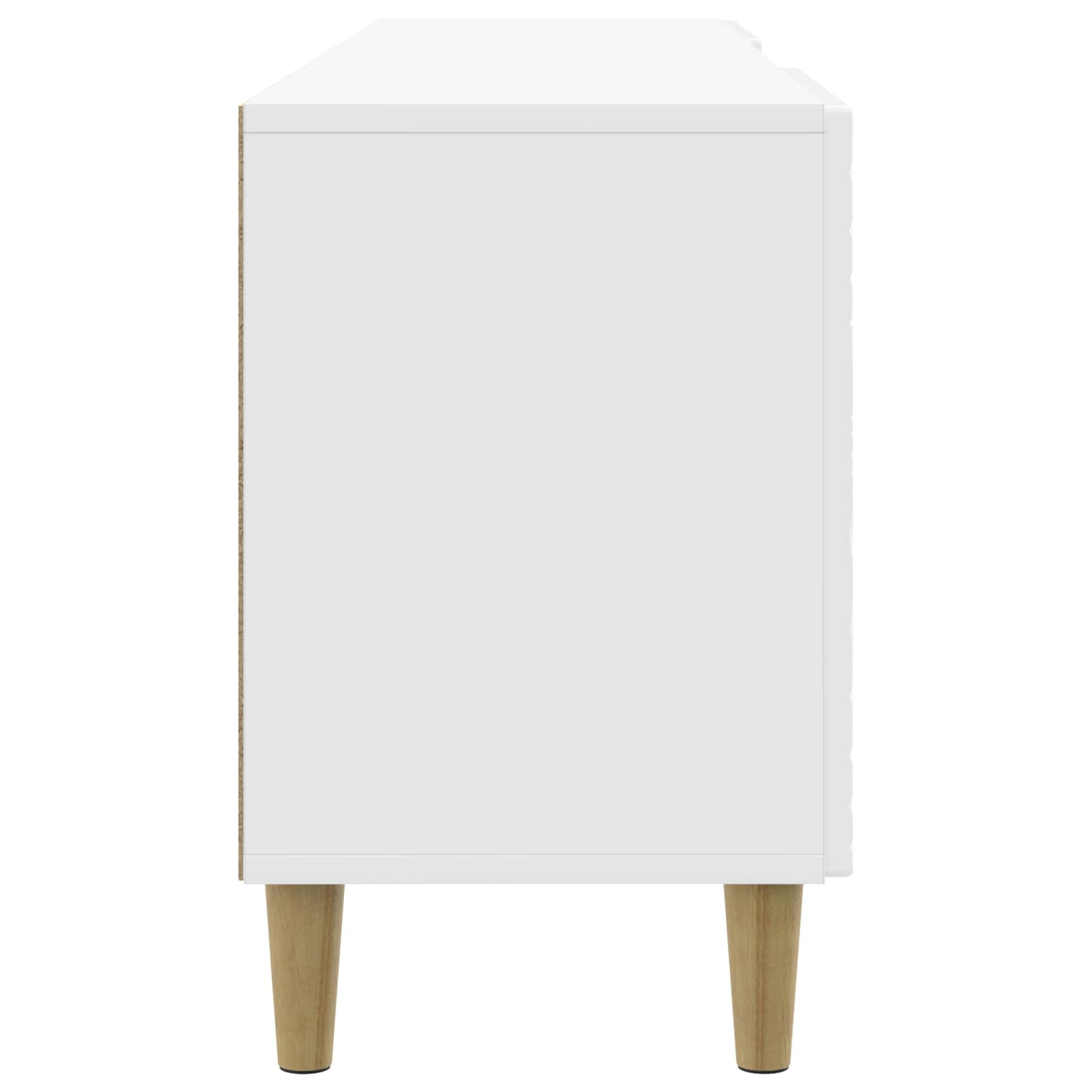 TV ormar 99 x 34,5 x 50 cm Bijela visokog sjaja