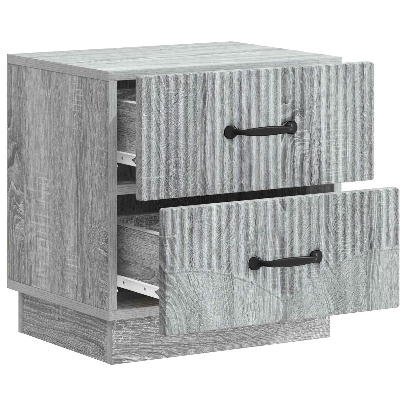 Noćni ormar Siva sonoma 43 x 34,5 x 44,5 cm Konstruirano drvo