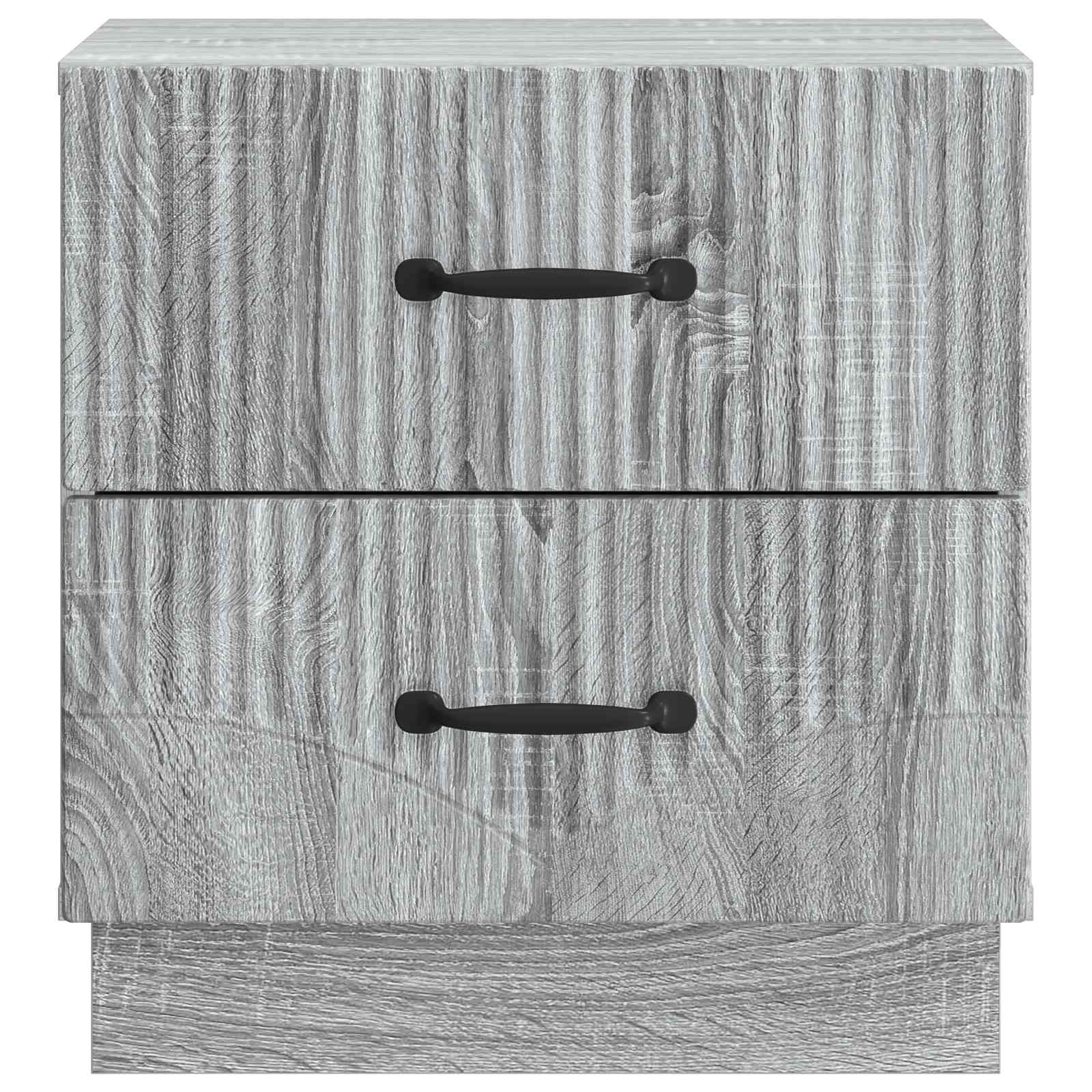 Noćni ormar Siva sonoma 43 x 34,5 x 44,5 cm Konstruirano drvo