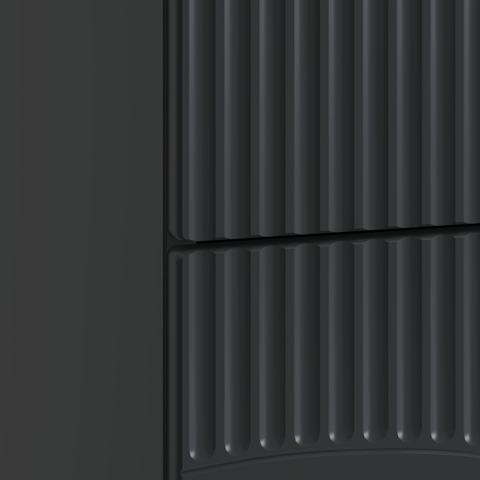 Noćni ormar Crna 62 x 34,5 x 44,5 cm Konstruirano drvo