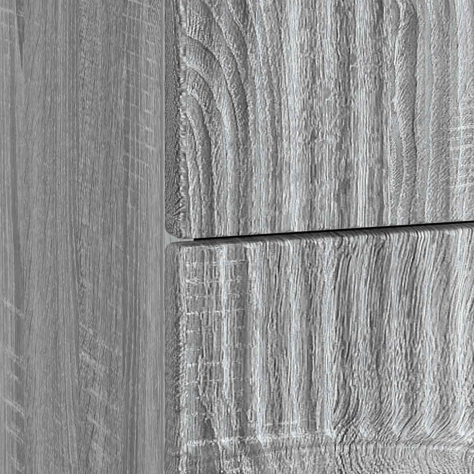 Noćni ormar Siva sonoma 62 x 34,5 x 44,5 cm Konstruirano drvo
