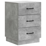 Noćni ormar Betonska siva 43 x 41 x 63,5 cm Konstruirano drvo